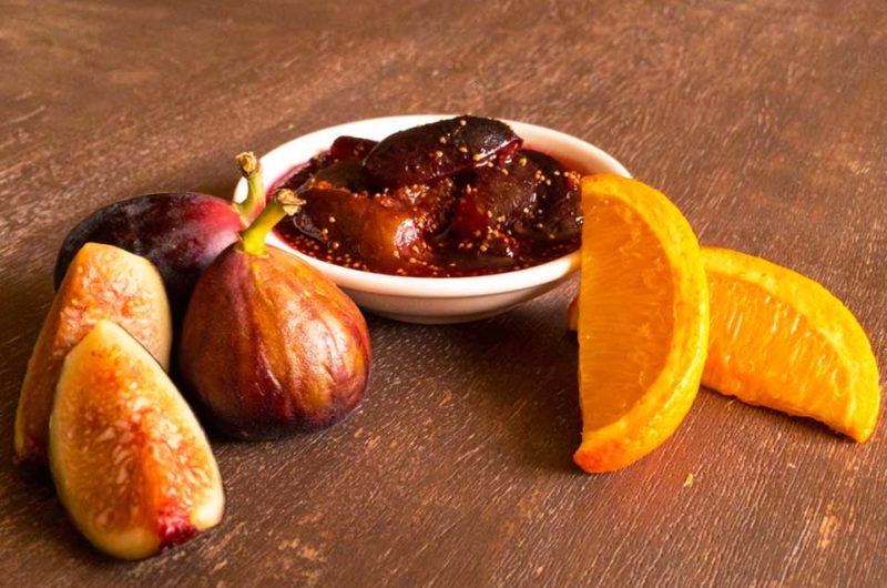 Fresh Fig and Orange Compote