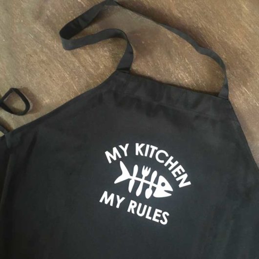 My Kitchen My Rules Apron Bonkerz4Food