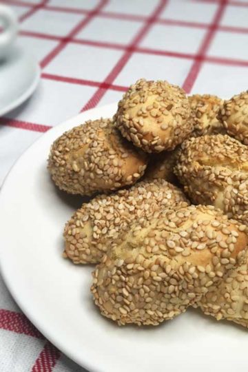 Sicilian Sesame Seed Cookies